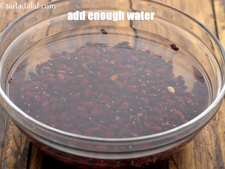 Step 4 – Add enough water.