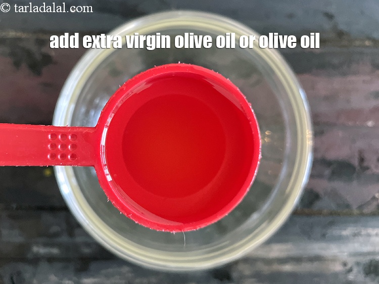 Step 16 – Add 2 tablespoons extra virgin olive oil or olive oil.