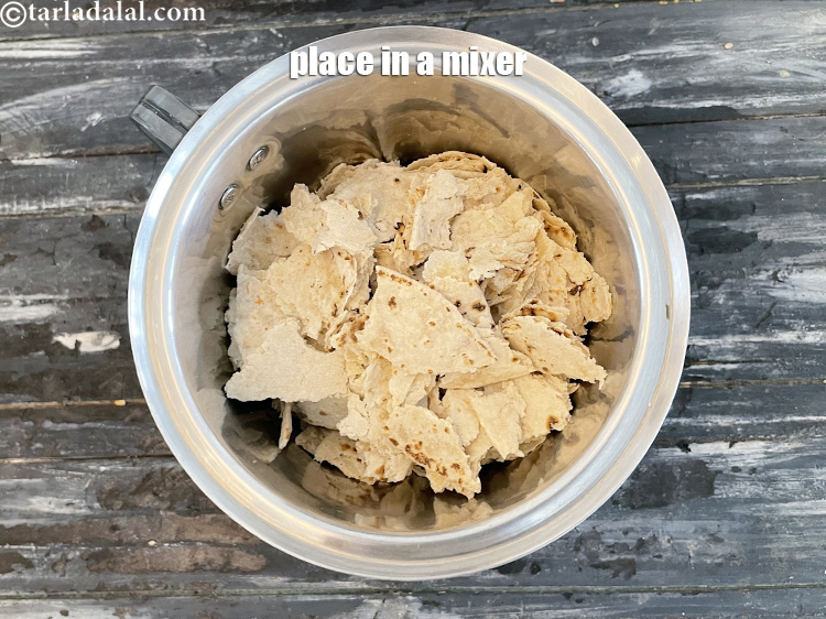 Step 9 – Place in a mixer.