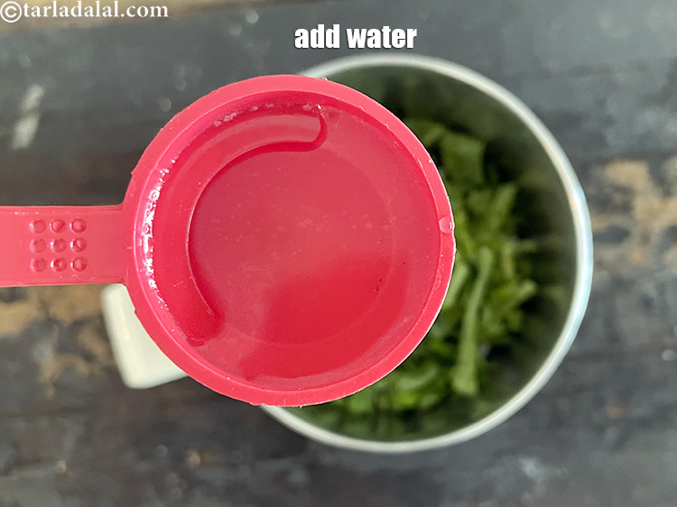 Step 5 – Add&nbsp;1 tbsp of water.