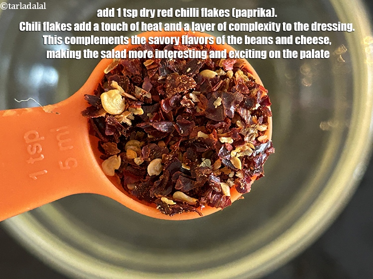 Step 5 – Add&nbsp;<meta charset="UTF-8" />1 tsp&nbsp;<a href="glossary-dry-red-chilli-flakes-paprika-338i">dry red chilli flakes (paprika)</a>.&nbsp;Chili flakes add a touch of heat …