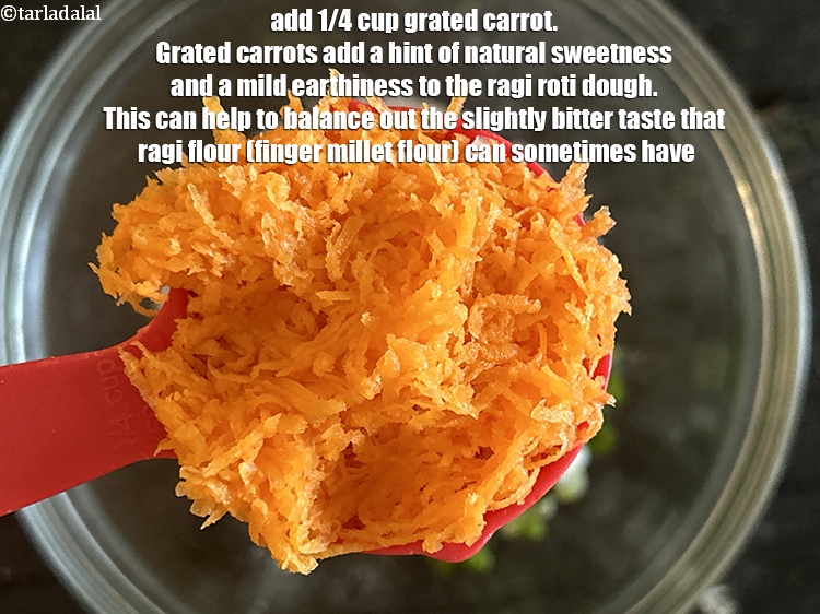 Step 5 – Add&nbsp;<meta charset="UTF-8" />1/4 cup&nbsp;<a href="glossary-grated-carrot-816i">grated carrot</a>.&nbsp;Grated carrots add a hint of natural sweetness and a …
