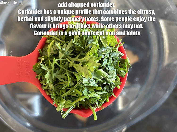 Step 7 – Add 2 tbsp&nbsp;roughly&nbsp;<a href="glossary-chopped-coriander-783i">chopped coriander (dhania)</a>.&nbsp;Coriander has a unique flavor profile that combines citrusy, herbal, …