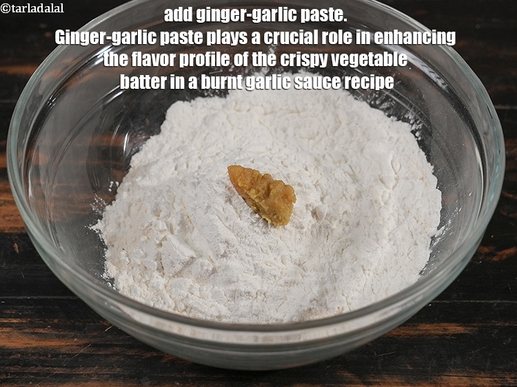 Step 5 – Add 1 tsp <a href="https://www.tarladalal.com/glossary-ginger-garlic-paste-adrak-lehsun-ki-pate-adrak-lahsun-ki-paste-939i">ginger-garlic (adrak-lehsun) paste</a>. Ginger-garlic paste plays a crucial role in enhancing …