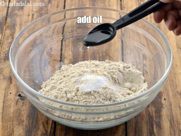 Step 5 – Add 1 tsp oil.