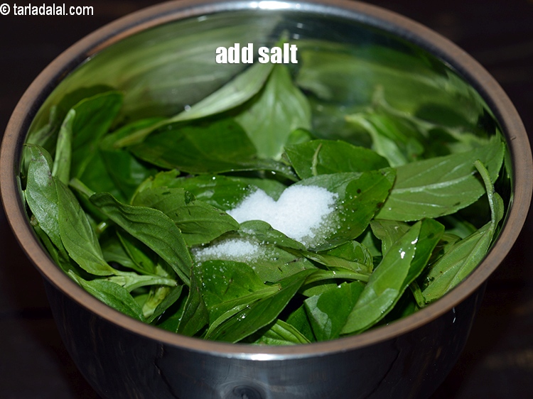 Step 5 – Add salt to taste.