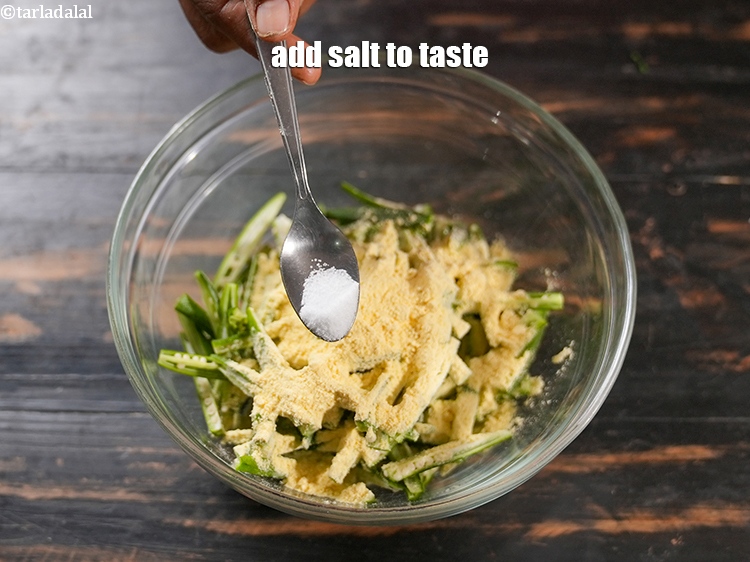 Step 5 – Add salt to taste.