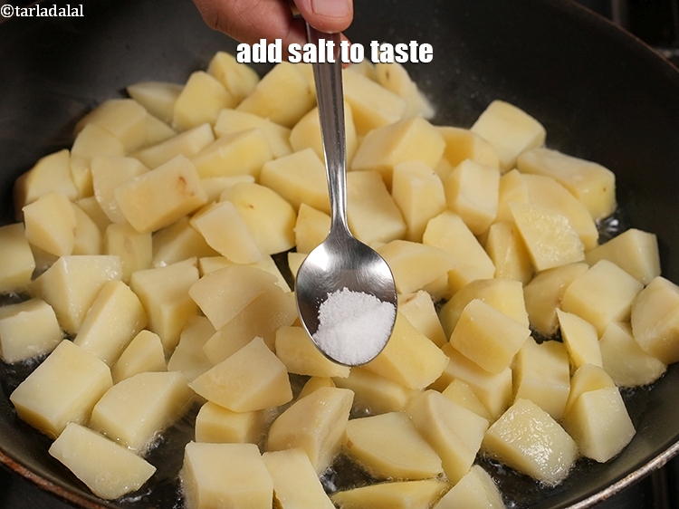 Step 5 – Add salt to taste.