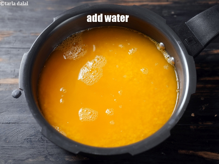 Step 10 – Add 2&frac12; cups of water.