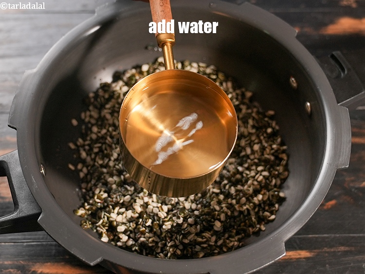 Step 5 – Add 2 cups of water.&nbsp;