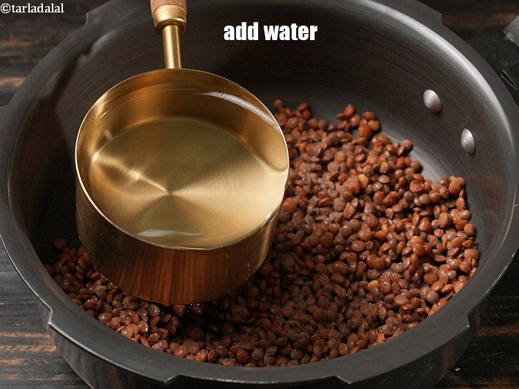 Step 5 – Add 2 cups of water.