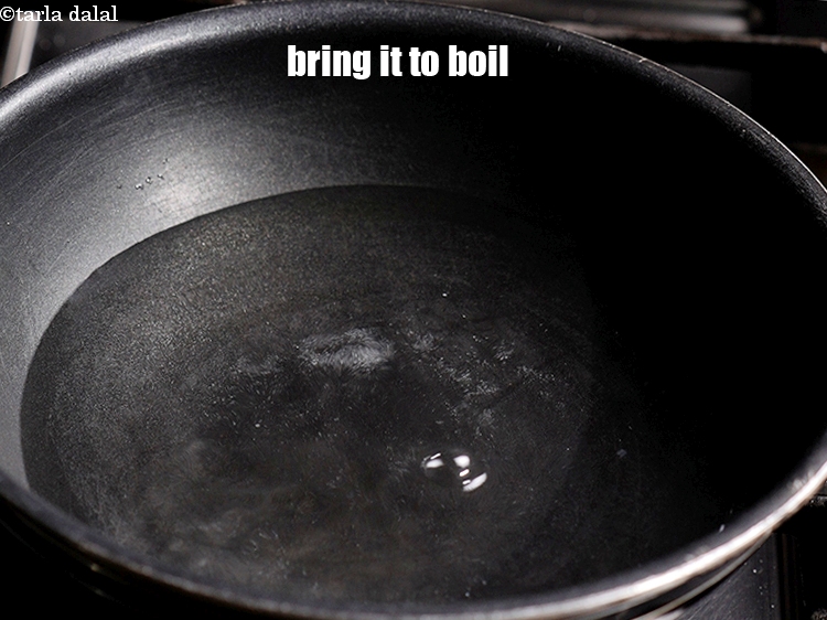 Step 5 – Bring it to boil.