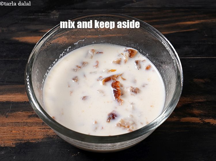 Step 5 – Mix and keep aside for 30 minutes.