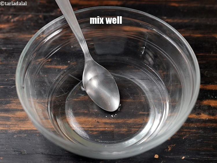 Step 5 – Mix well.