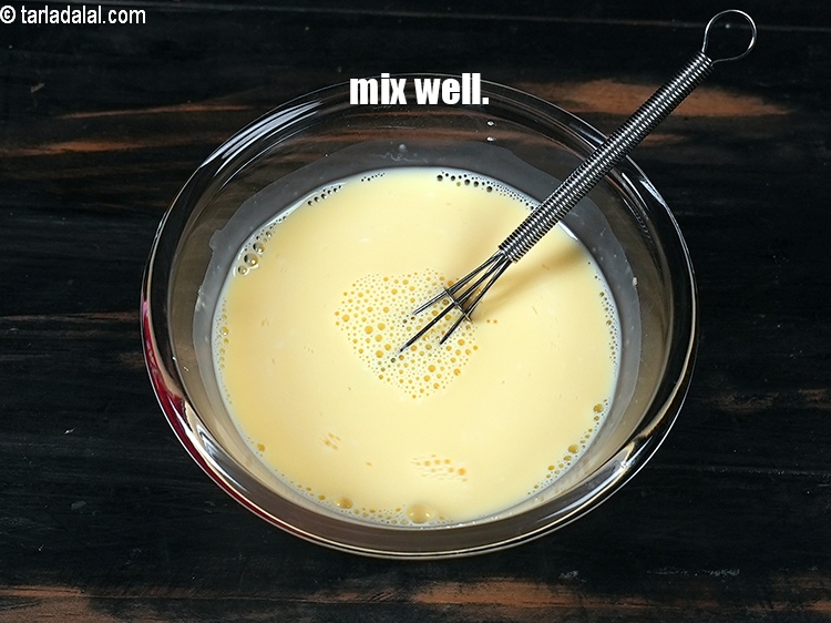 स्टेप 6 – अच्छी तरह से मलाएं।