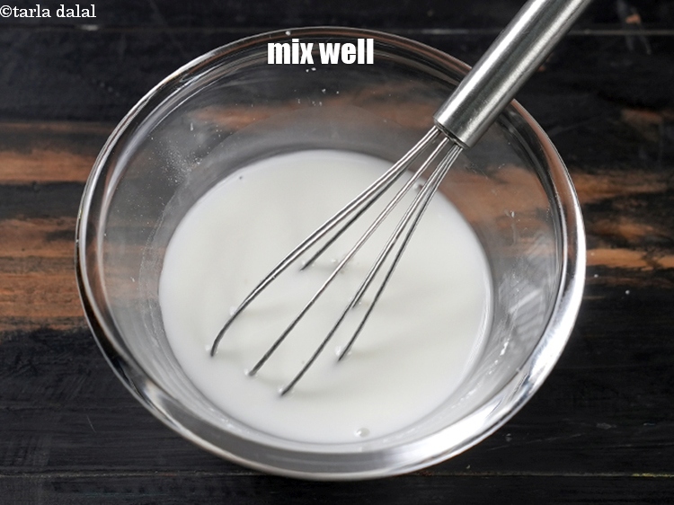 Step 5 – Mix well. Keep aside.