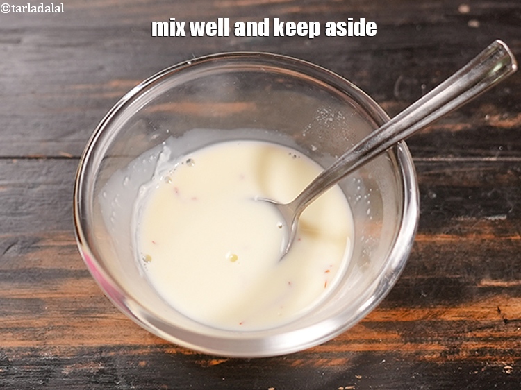 Step 5 – Mix well and keep aside.