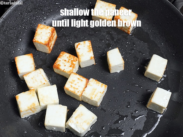 Step 5 – Shallow fry them on medium flame until light golden brown from all the sides.
