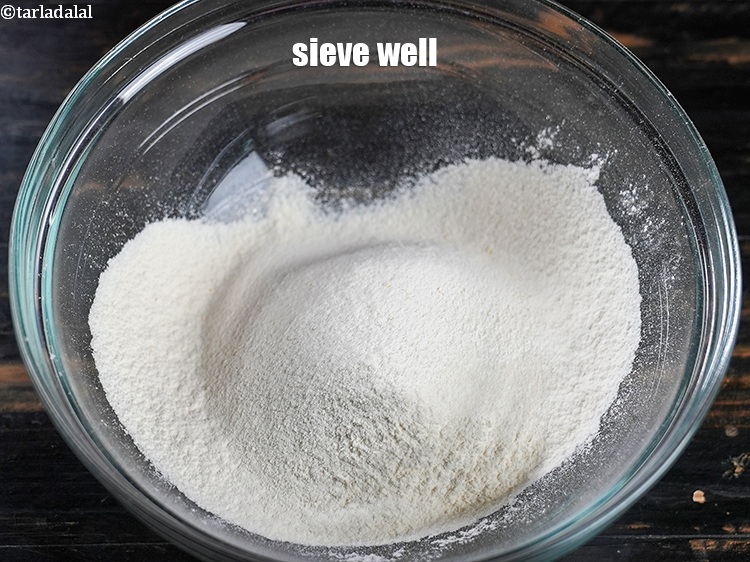 Step 5 – Sieve well.