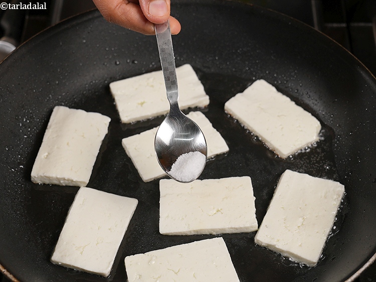 Step 5 – Sprinkle a little salt to taste.