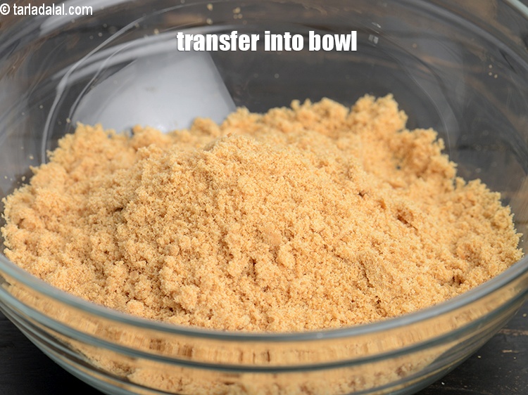 Step 5 – Transfer into a bowl.