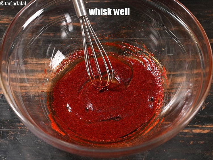 Step 5 – Whisk well.&nbsp;