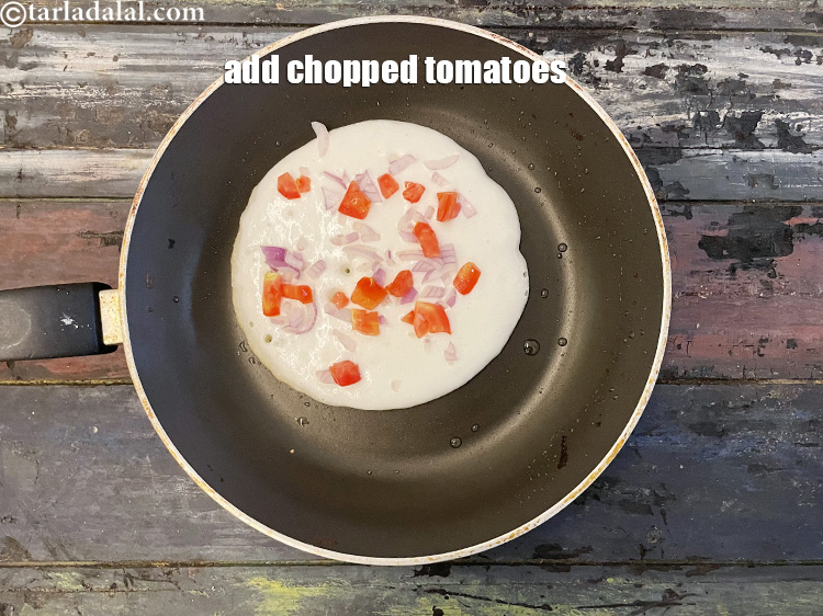 Step 43 – Add chopped tomatoes.