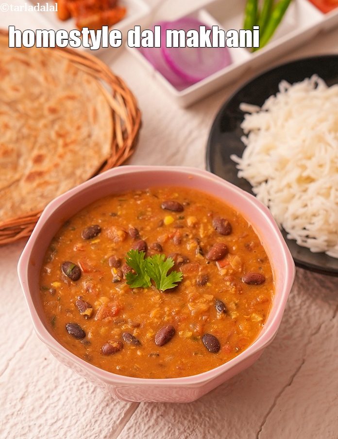 Step 32 – <p>Serve <strong>rajma and urad dal recipe | homestyle dal makhani | red kidney bean and …