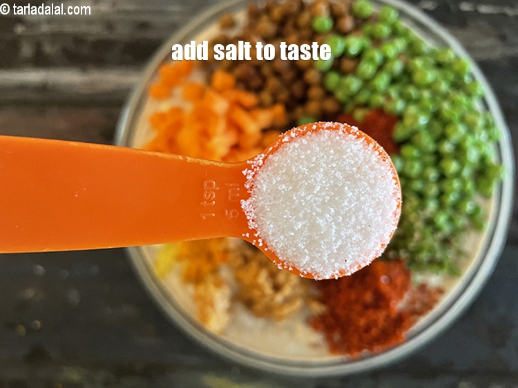 Step 32 – Add salt to taste.