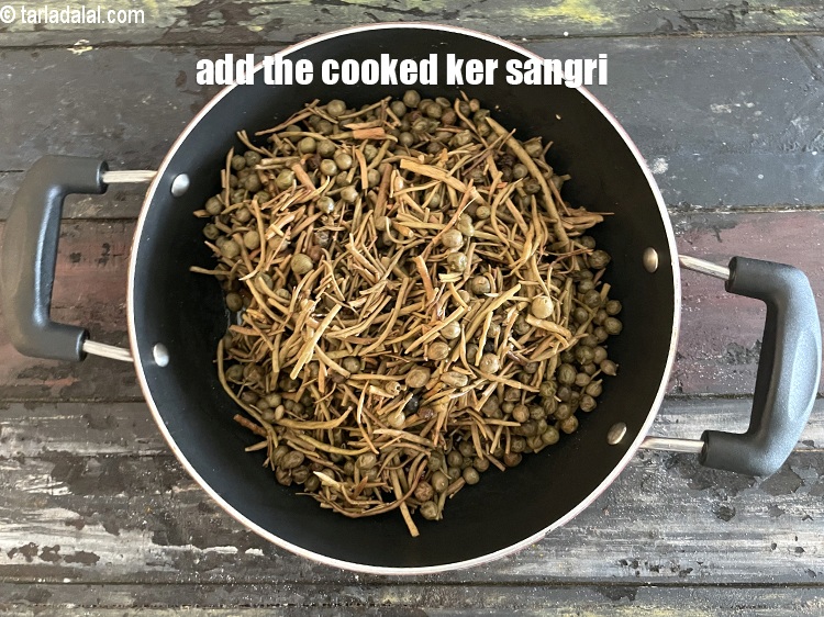 Step 35 – Add the cooked ker-sangri.