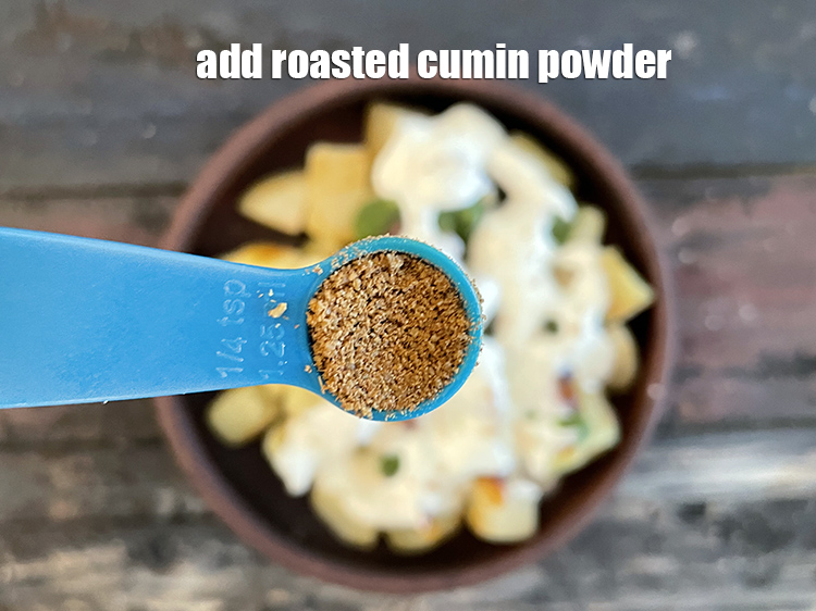 Step 32 – Add&nbsp;<meta charset="UTF-8" />roasted&nbsp;<a href="glossary-cumin-seeds-powder-jeera-powder-zeera-powder-382i">cumin seeds (jeera) powder</a>. We used 1/8 tsp of roasted cumin seed …