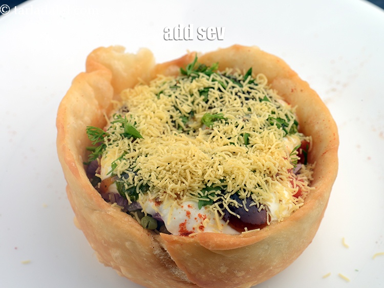 Step 34 – Add 1 tbsp sev.