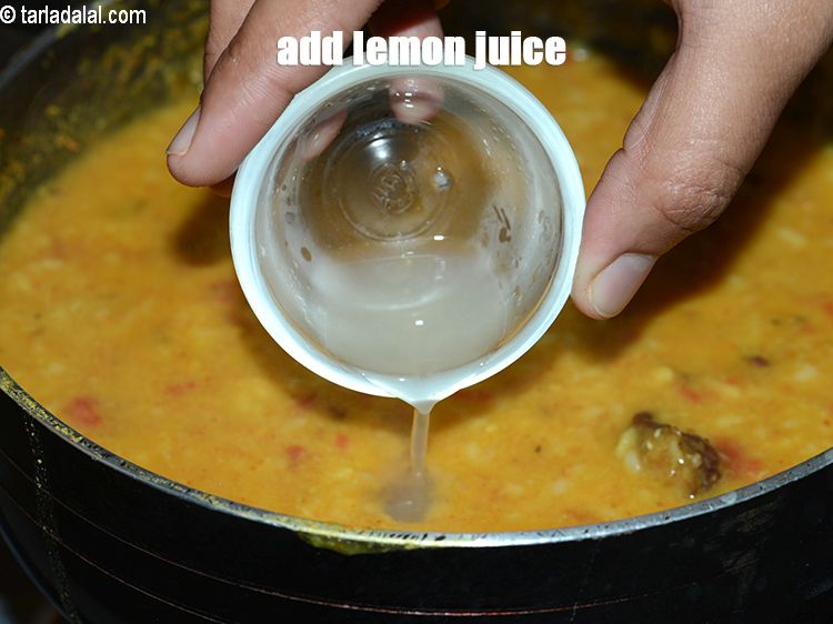 Step 32 – Add 2 tsp lemon juice.