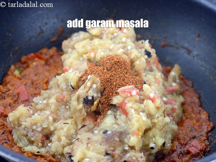 Step 32 – Add &frac12; tsp <a href="https://www.tarladalal.com/glossary-garam-masala-296i">garam masala</a>.