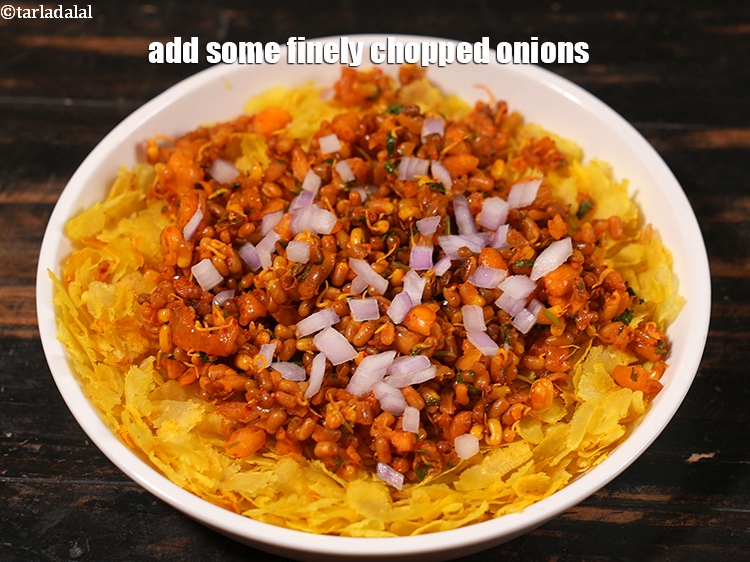 Step 34 – Add some finely chopped onions.