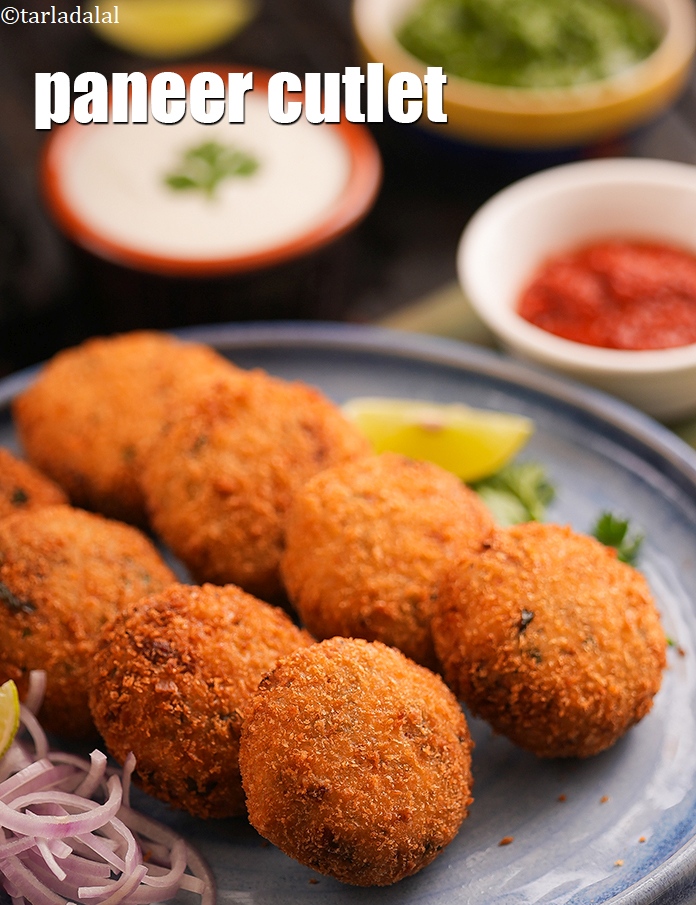 स्टेप 33 – पनीर टिक्की रेसिपी | पनीर कटलेट | कुरकुरी आलू पनीर …