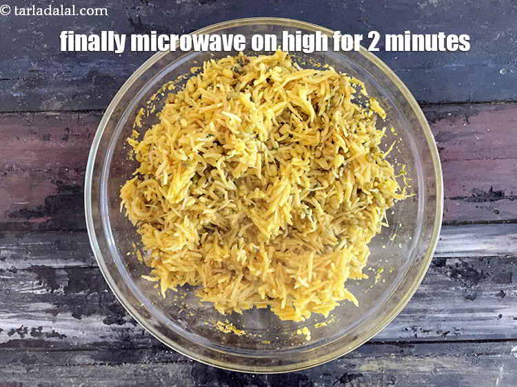 Step 34 – Finally microwave for 2 minutes.