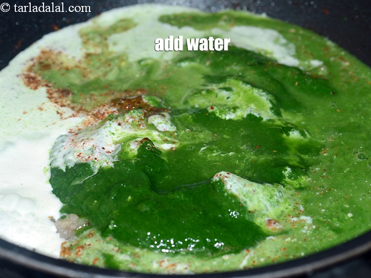 Step 33 – Add &frac12; cup of water.