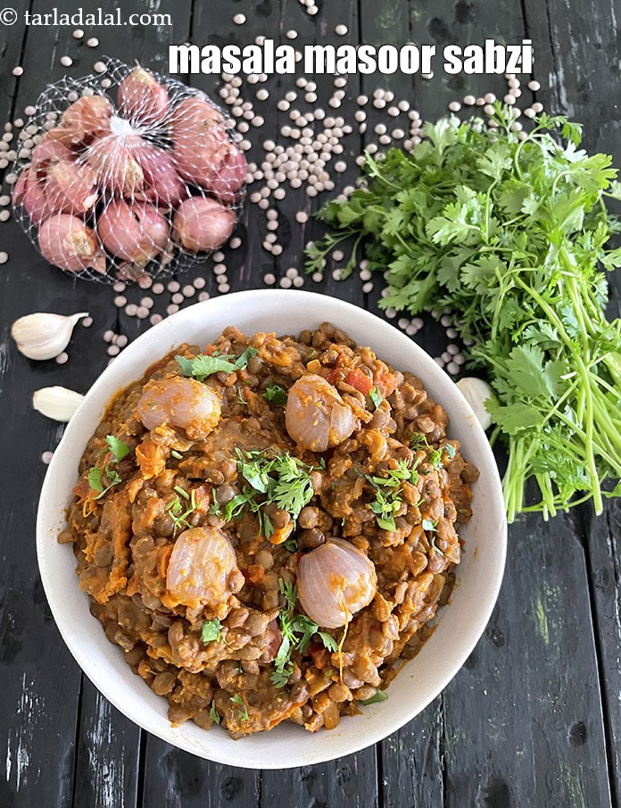 Step 41 – Serve <strong>masala masoor |&nbsp;healthy lentil sabzi&nbsp;|&nbsp;spicy red lentil&nbsp;|&nbsp;akkha masoor&nbsp;|&nbsp;</strong>&nbsp;hot.