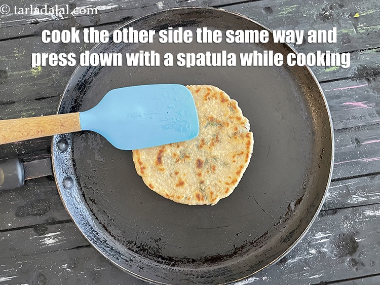 Step 35 – <meta charset="UTF-8" />Cook the other side the same way and use a spatula to press …