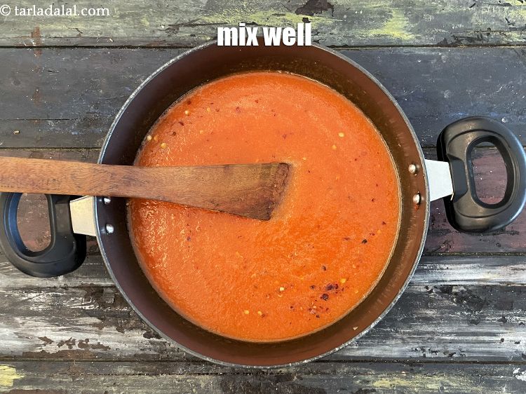 स्टेप 28 – अच्छी तरह से मलाएं।