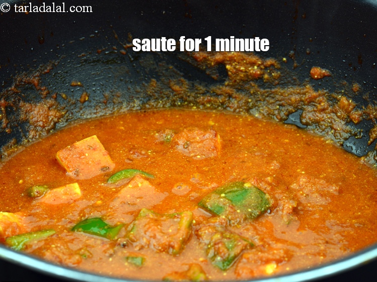 Step 34 – Saute for 1 minute.