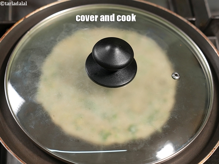 Step 34 – Cover and cook.