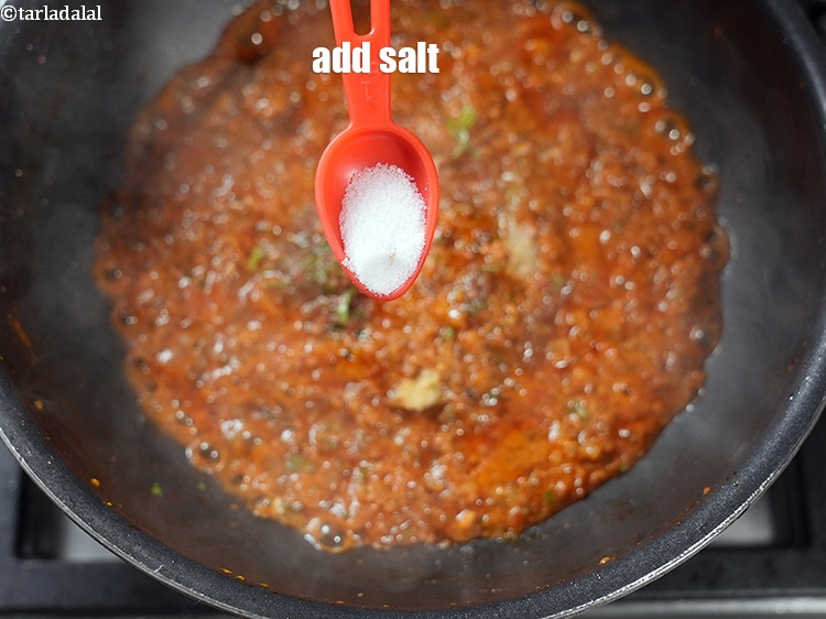 Step 34 – Add salt to taste.