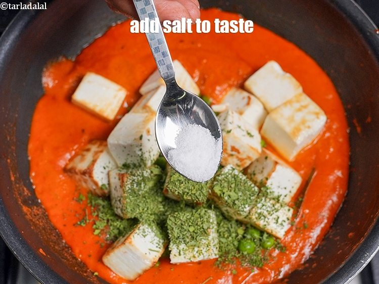 Step 34 – Add salt to taste.