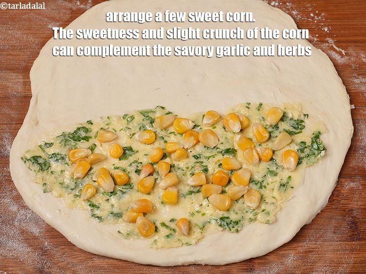 Step 35 – Arrange a few sweet corns. The sweetness and slight crunch of the corn can complement …
