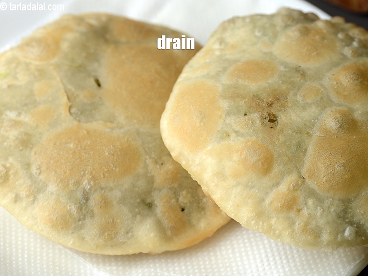 Step 34 – Drain on an absorbent paper.