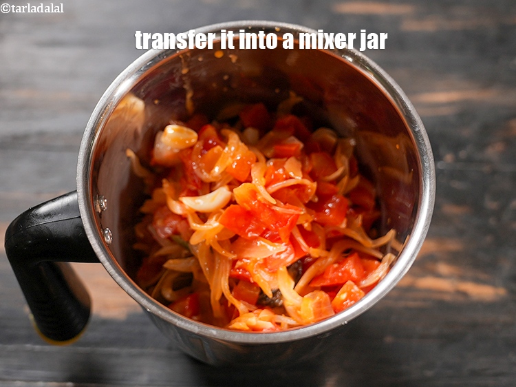 Step 35 – Transfer it into a mixer jar.