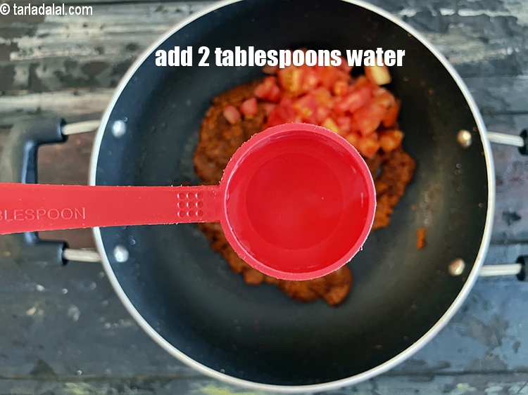 Step 34 – <p>Add&nbsp;2 tbsp of water.</p>