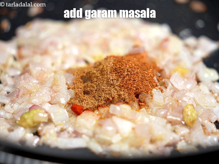 Step 35 – Add&nbsp;1/4 tsp&nbsp;<a href="https://www.tarladalal.com/garam-masala-163r">garam masala</a>.
